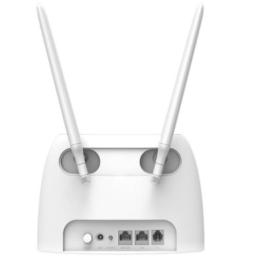 TENDA 4G06 N300 Wi-Fi 4G VoLTE 3 PORT Antenli Router 4G